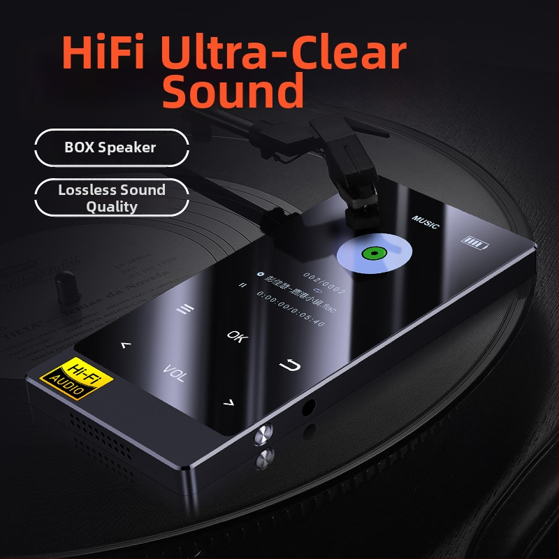 MP3 prehrávač Amoi x3, 320x240 rozlíšenie, USB 2.0, dotykové ovládanie, podpora TF karty, MP3/WMA/WAV/OGG/FLAC/AAC/APE