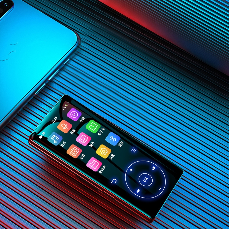 Bezztrátový Bluetooth MP3 prehrávač s Walkman štýlom prispôsobenia, TF karta rozšírenie, USB 3.0, viacformátový zvuk (Model M5; Bluetooth HiFi; TF karta; USB 3.0; MP3/WMA/WAV/OGG/FLAC/AAC/APE)