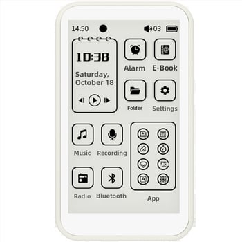 Newman E3 Pro Αναγνώστης ηλεκτρονικών βιβλίων με οθόνη E‑paper, Bluetooth MP3 και μουσικός player