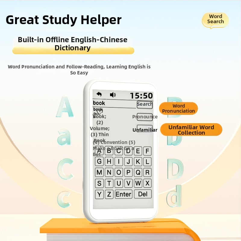 Newman E3 Pro Αναγνώστης ηλεκτρονικών βιβλίων με οθόνη E‑paper, Bluetooth MP3 και μουσικός player