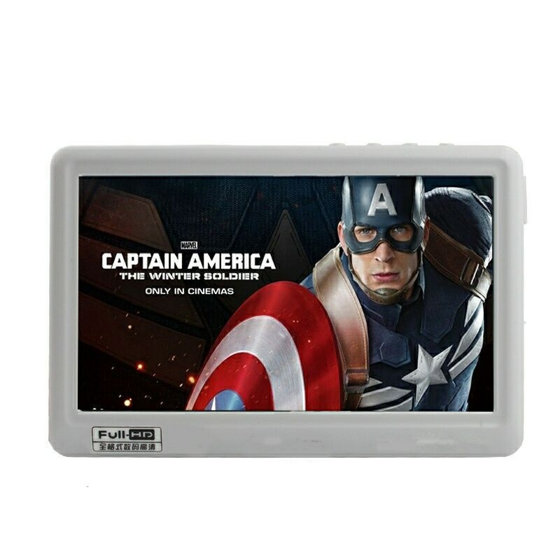 V5 MP4 плеър с капацитивен сенсорен екран, 1080p дисплей, поддръжка на TF карта, 3200mAh батерия и четене на електронни книги