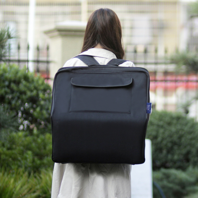 Geantă pentru acordeon IN-105, cu căptușeală din bumbac, stil rucsac, din material Oxford, pentru acordeon bas 48–120