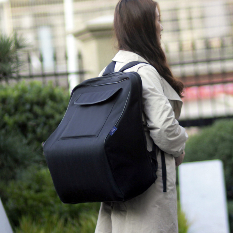 Geantă pentru acordeon IN-105, cu căptușeală din bumbac, stil rucsac, din material Oxford, pentru acordeon bas 48–120