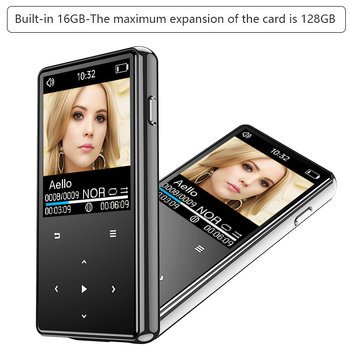 Ασύρματος Bluetooth MP3/MP4 player με ραδιόφωνο FM, δυνατότητα εγγραφής, υποστήριξη TF κάρτας, USB 2.0