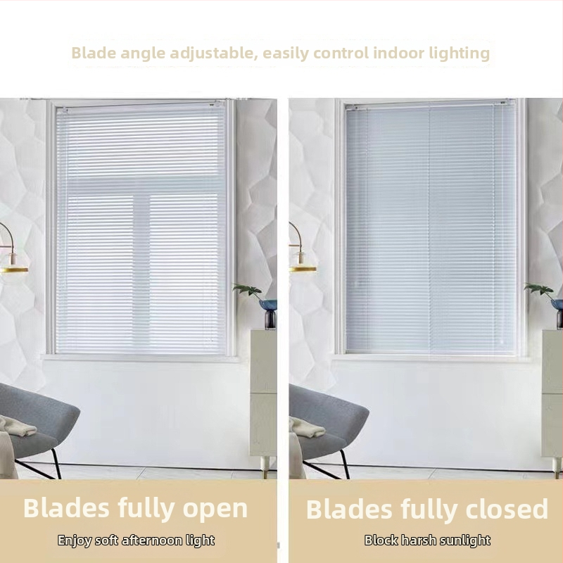 Pilnībā aiztumējošās rulžu žalūzijas guļamistabām, vannas istabām, virtuvēm un balkoniem — poliesters, pielāgojamas, uzstādīšana bez urbšanas, modernā minimālisma stils.