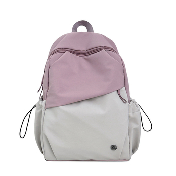 Uniszex nejlon hátizsák, 20–35L kapacitás, 13 hüvelykes laptop rekesz, lélegző, ívelt vállpántok