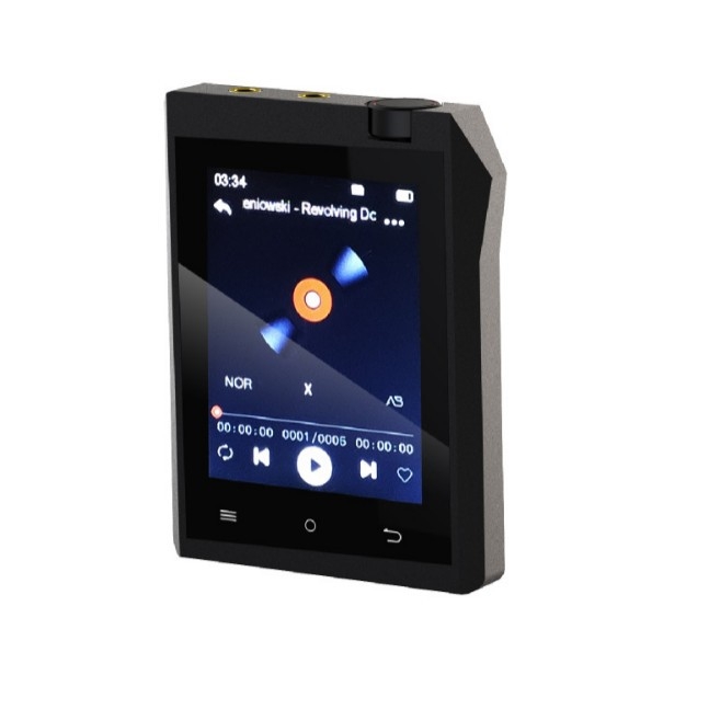 Νέος MP3/MP4 player με υποστήριξη TF κάρτας, USB 2.0, μπαταρία 450mAh (έως 5 ημέρες), μορφές ήχου MP3/WMA/WAV, μονοχρωματική οθόνη 160×128, μενού 24 γλωσσών, χειρισμός με κουμπιά