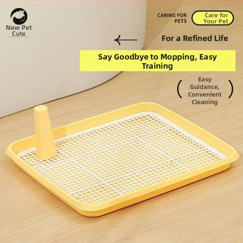 Dvojvrstvová psia toaleta — ochrana proti špliechaniu moču a stolice, plastová misa pre psy, značka Other, nie je dovezená