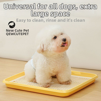 Dvojvrstvová psia toaleta — ochrana proti špliechaniu moču a stolice, plastová misa pre psy, značka Other, nie je dovezená
