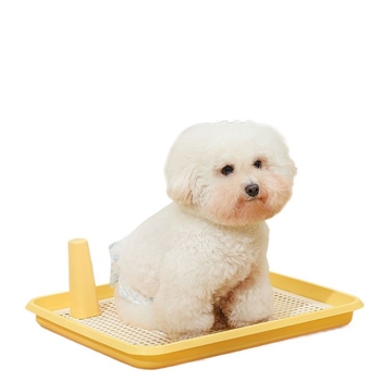 Dvojvrstvová psia toaleta — ochrana proti špliechaniu moču a stolice, plastová misa pre psy, značka Other, nie je dovezená