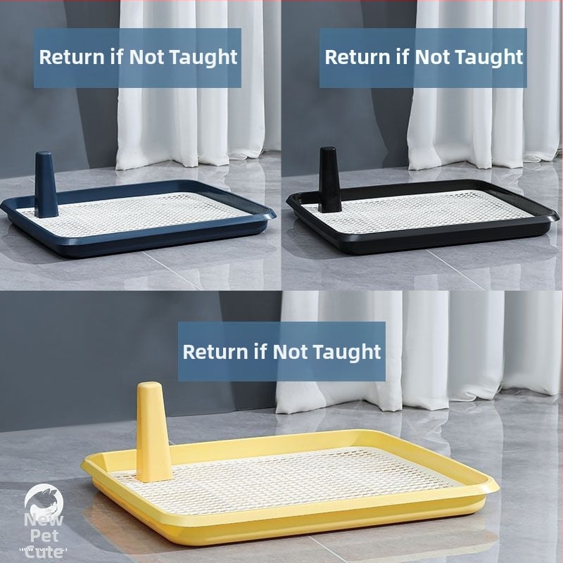 Dvojvrstvová psia toaleta — ochrana proti špliechaniu moču a stolice, plastová misa pre psy, značka Other, nie je dovezená