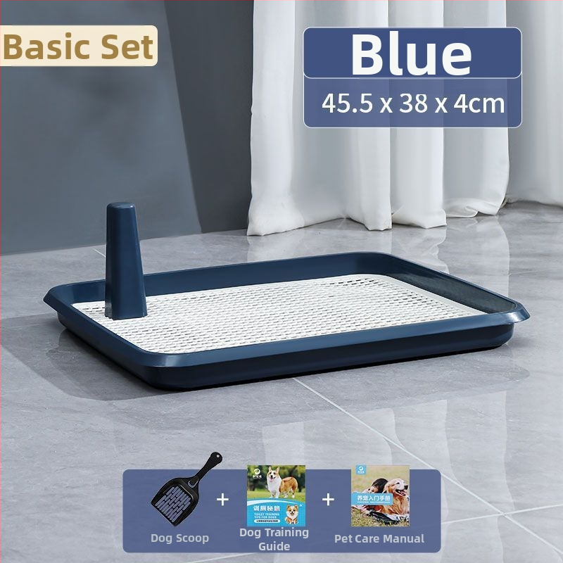 Dvojvrstvová psia toaleta — ochrana proti špliechaniu moču a stolice, plastová misa pre psy, značka Other, nie je dovezená