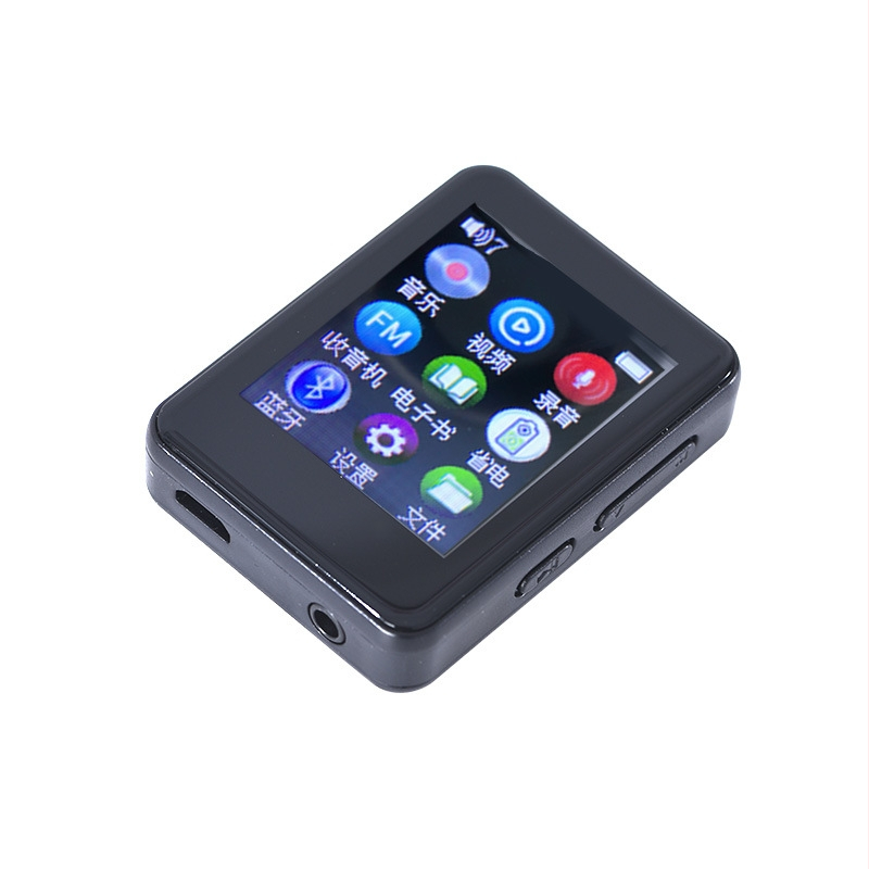 Prenosný hudobný prehrávač M190, dotykové + tlačidlové ovládanie, Bluetooth, podpora TF karty a USB 2.0, formáty MP3/WMA/WAV/OGG/FLAC/AAC/APE