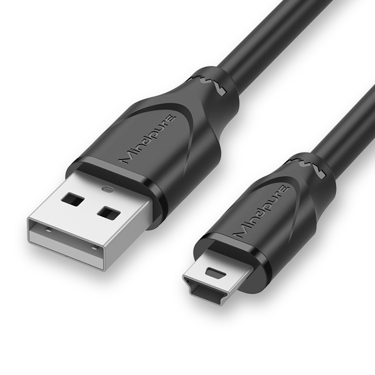 USB 2.0 na Mini 5-pin podatkovni kabel sa trostranom zaštitom i zlato premazanim kontaktima, duljina 1,5 m