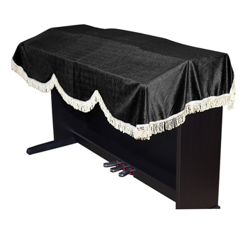 Kryt na prach pre 88-klávesové elektrické piano, flanelový, model Lsp-v02, značka Lsp, plné a čiastočné krytie