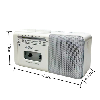 Kases rekords PX-680BT ar Bluetooth radio, daudzbandu, USB interfeiss, iebūvēts skaļrunis, ieraksts