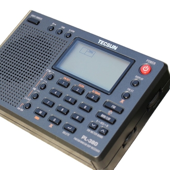 Desheng PL-380 radiostacija ar pilnu diapazonu, digitālais tunings, stereo skaņa, iebūvēts skaļrunis, digitālais displejs