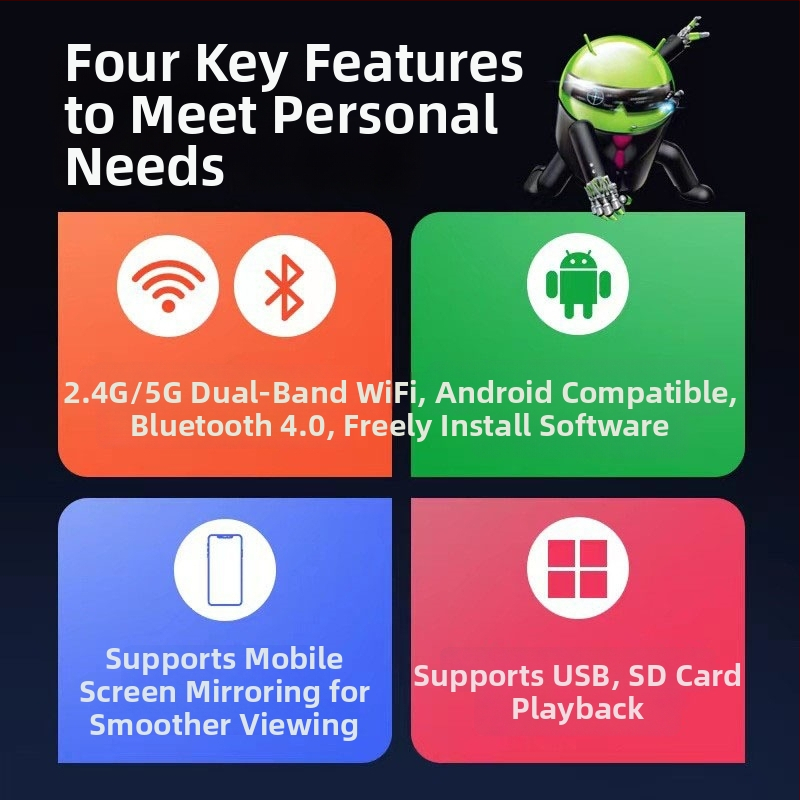 TV Box ar divfrekvenču un vienfrekvenču modeļiem, 4K izšķirtspēja 3840x2160, atmiņa 128 MB, HDMI ARC, Wi-Fi, svars 0,5 kg