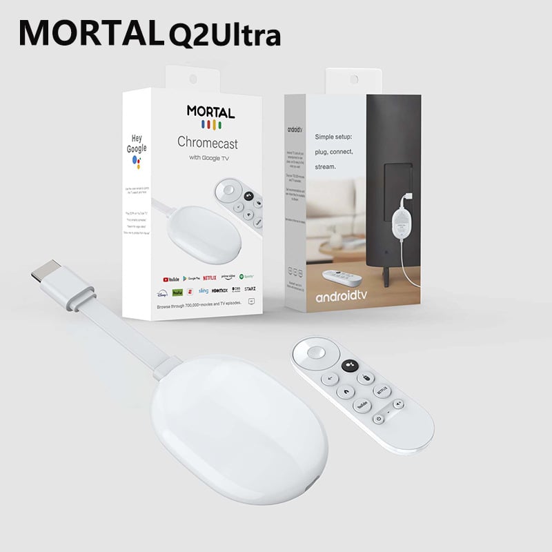 TV Box Q2S από τη MORTAL, Android, Allwinner H313, 2GB RAM, 16GB ROM, Dual-Band Wi-Fi + Bluetooth