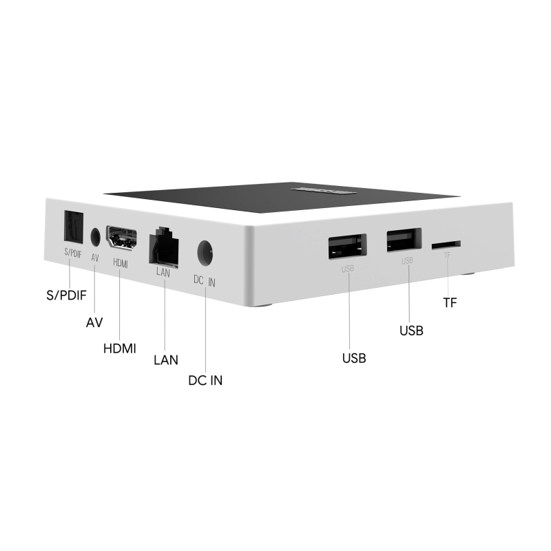 KM7 Plus Android TV kaste ar S905X2, 2GB RAM, 16GB iekšējā atmiņa, 4K izvade, Android 11