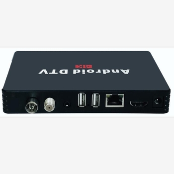 OTT sieťová set-top box s DVB-T2/S2/C/ISDB/ATSC, Android, štvorjadrový procesor, 1 GB RAM, 1,5 TB úložisko, 1080p