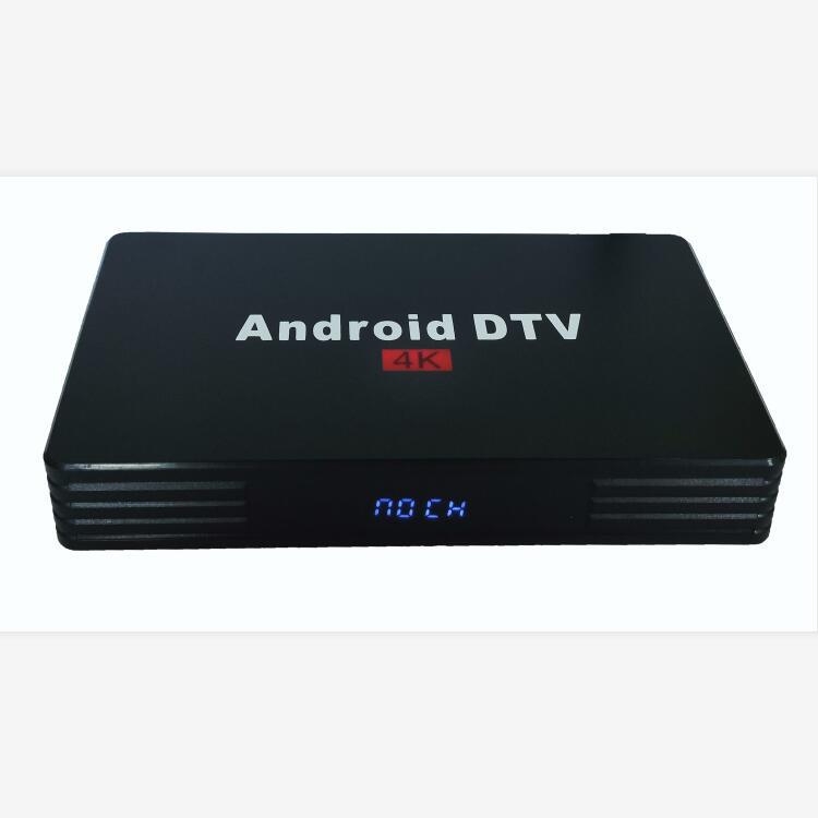 OTT sieťová set-top box s DVB-T2/S2/C/ISDB/ATSC, Android, štvorjadrový procesor, 1 GB RAM, 1,5 TB úložisko, 1080p