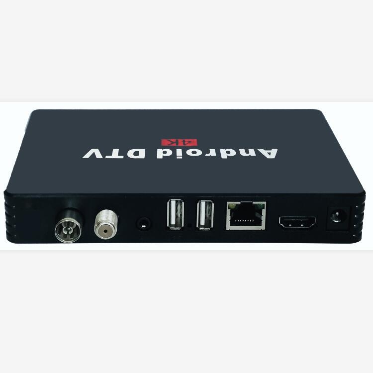 OTT sieťová set-top box s DVB-T2/S2/C/ISDB/ATSC, Android, štvorjadrový procesor, 1 GB RAM, 1,5 TB úložisko, 1080p