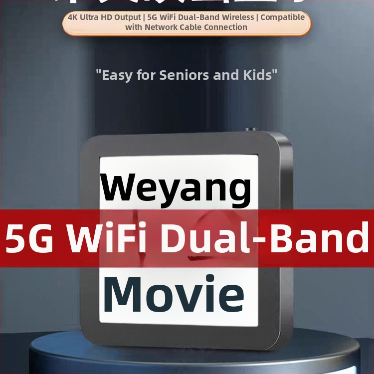 TV Box 4K ar WiFi 5G, Bluetooth tālvadības pults, modelis S905l3 (3840x2160, 128 MB RAM, HDMI/AV/USB/WiFi)