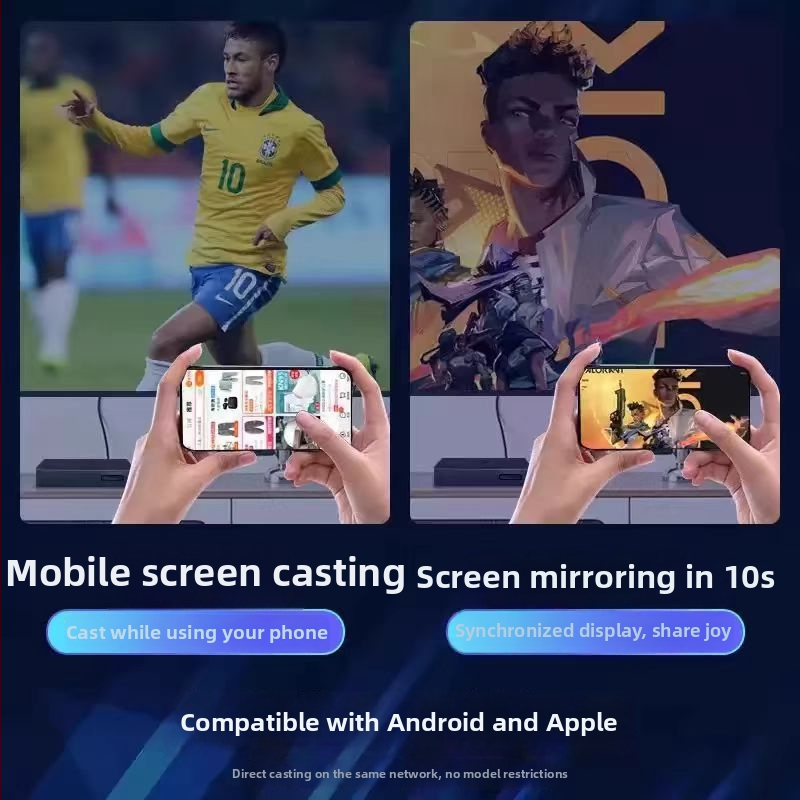 Android TV Box, 4K, osemjadrový HiSilicon, 4GB flash, Android OS