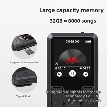 MB57 mini Bluetooth MP3-mängija klipsiga, 1,5-tolline monokromne ekraan, TF-kaart ja USB 2.0, toetus MP3/WMA/WAV/OGG/FLAC/APE, e-raamatute lugemine