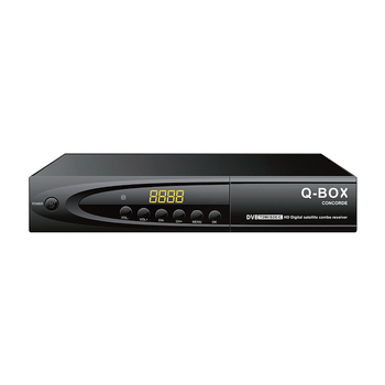 DVB TV 4K Set-top Box | Q-BOX CONCORDE | USB, Wi-Fi, HDMI, AV, TV διεπαφές | 3C πιστοποίηση