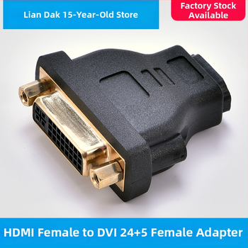 HDMI na DVI adaptér | DVI rozhranie, adaptérska karta, strieborné pokovené jadro, prenosová rýchlosť 1, jednohlavý konektor