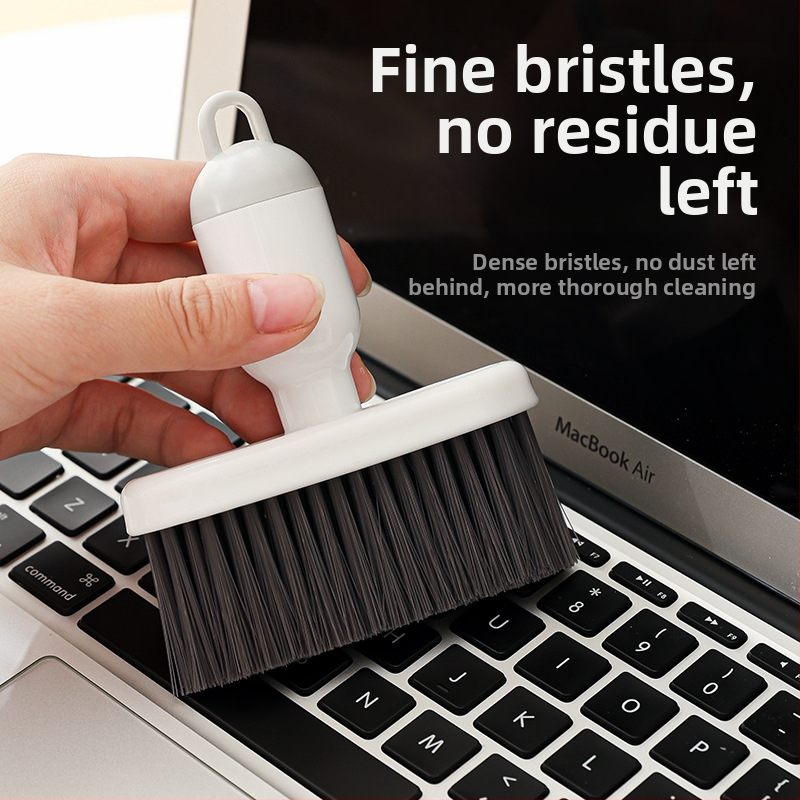 Puhastusharja pragudele — kaasaskantav, eraldatav klaviatuuri- ja tolmuharja, pehmete harjastega akna sillale