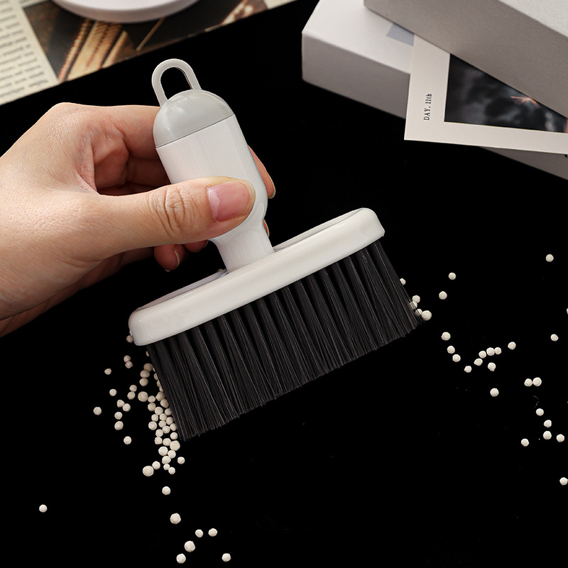 Perie de curățare a crăpăturilor — portabilă, detașabilă, cu perie pentru tastatură și praf pentru pragul ferestrei, peri moi
