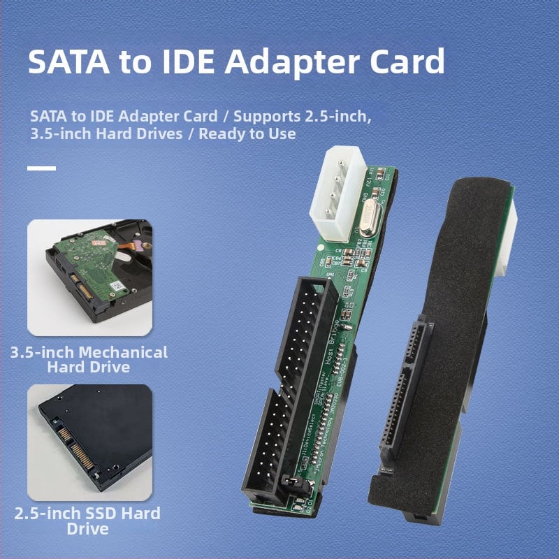 YM6912 card adaptor — interfață USB către SATA, adaptor SATA către IDE