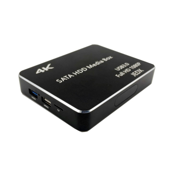 SATA HDD media player cu ieșire 4K 3840x2160, RK3229, Android, 8GB memorie interne, suport până la 2TB HDD, redare PPT/ USB stick/ TF card