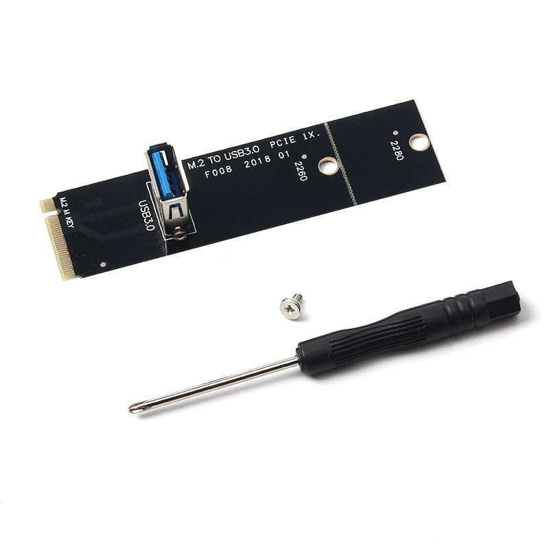 Card adaptor USB 3.0 M.2 către PCIe
