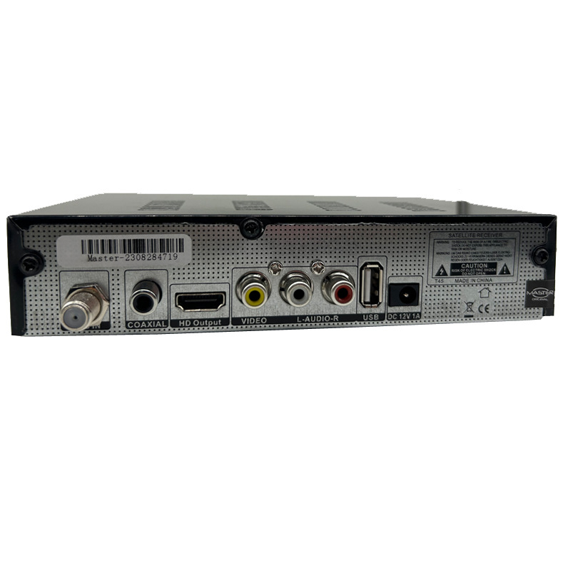 DVB-S2 HD сет-топ бокс с H.264 декодер, резолюция 1920x1080, GX6605S чип, ECOS ОС, USB/HDMI/AV интерфейси