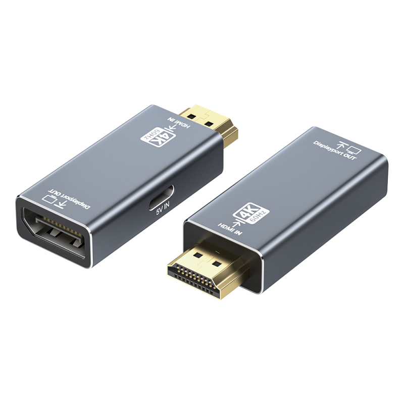 Adaptor HDMI către DP 4K60Hz CS5801 cu miez de cupru