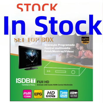 Set-top box DVB-T2 ISDB-T, 1080p, 512MB RAM, ECOS OS, GX chipset, USB a Wi-Fi, AV výstupy