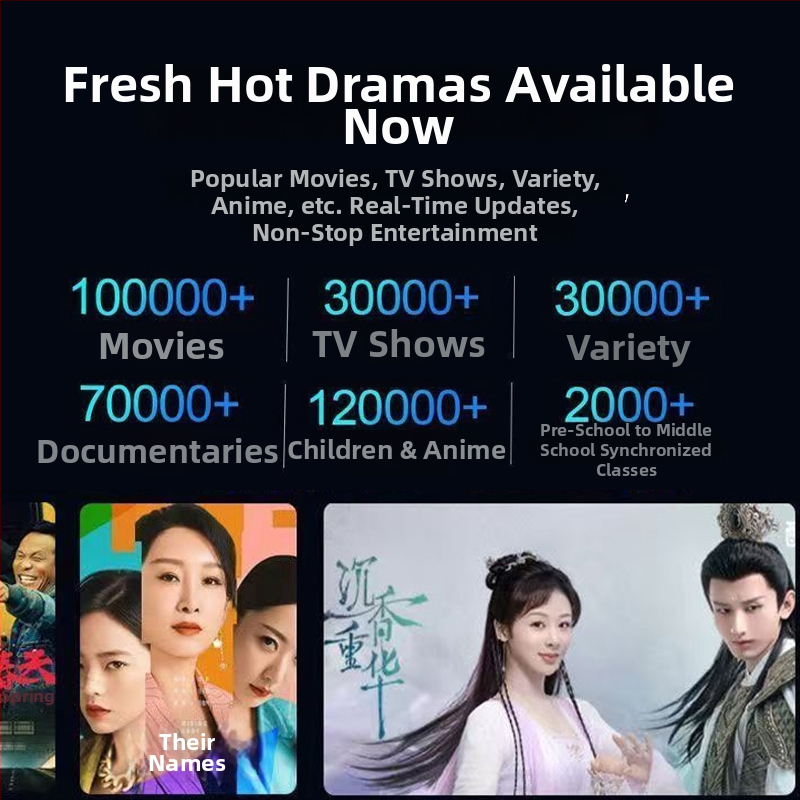 4K set-top box ar WiFi, Android OS, 8GB RAM, 32GB atmiņa, HDMI