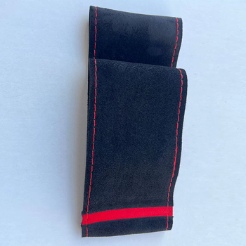 Калъф за волан от велур, ръчно пришит, за всички сезони, мек и комфортен, устойчив на петна и износване