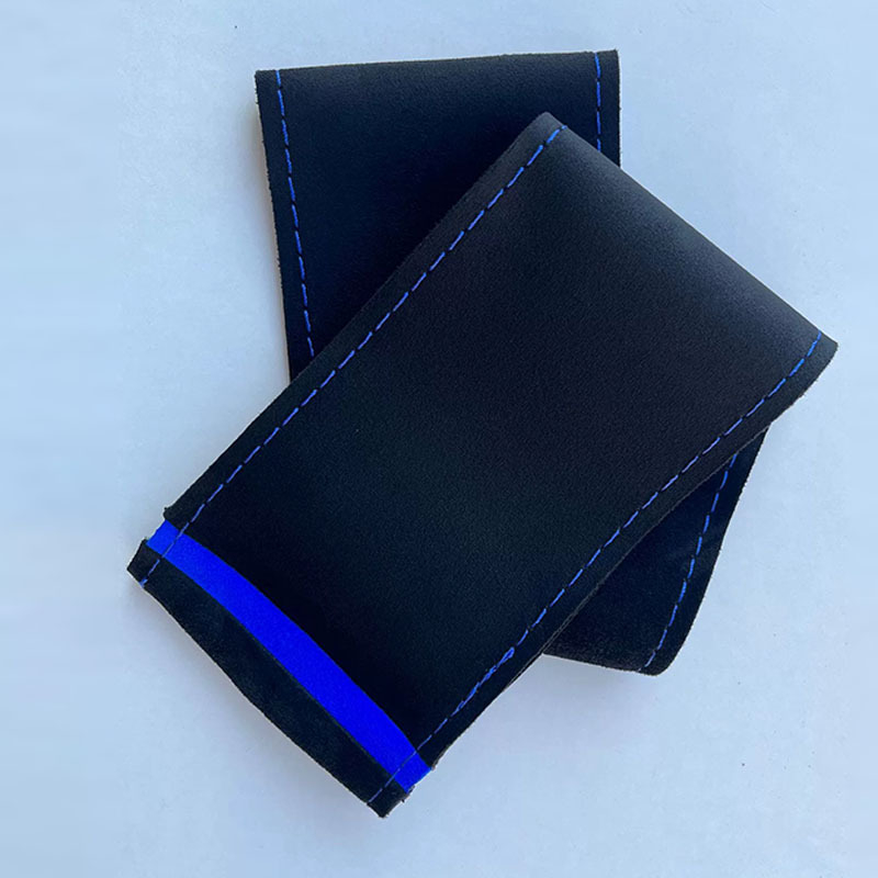 Калъф за волан от велур, ръчно пришит, за всички сезони, мек и комфортен, устойчив на петна и износване