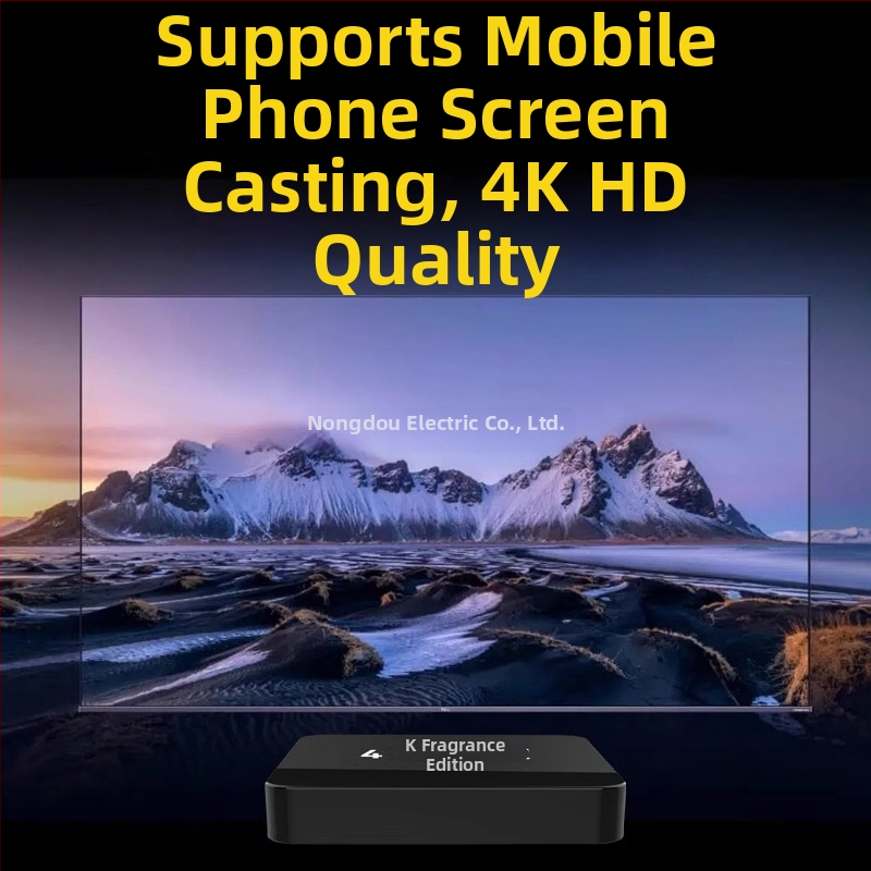 T8 Bezvadu HD Set-Top Box ar Wi‑Fi un Inteliģento Projekciju