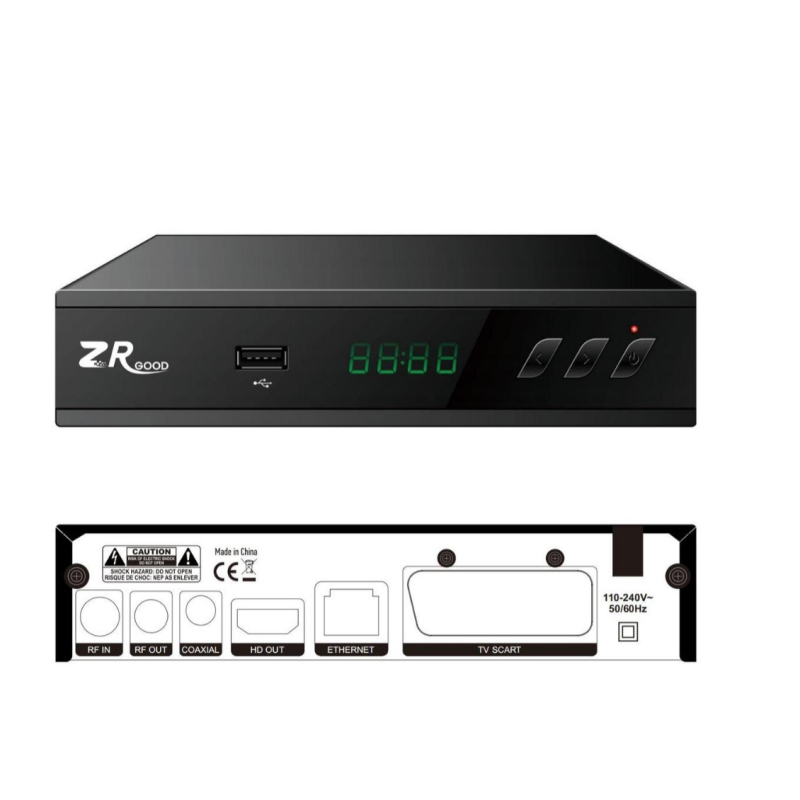 Сет-топ кутия DVB-T2 H.265 с RJ45, 1TB съхранение, 1080p