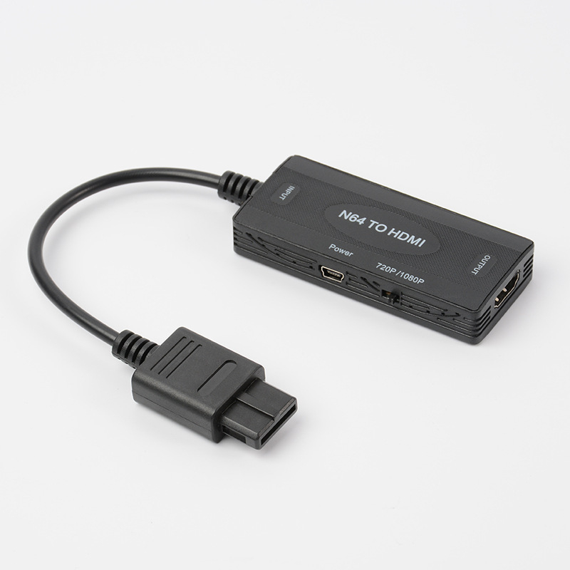 Convertor HDMI 1080P pentru N64/SNES/SFC/NGC — adaptor video pentru consola retro, interfață HDMI, ieșire 1080P, nucleu din cupru