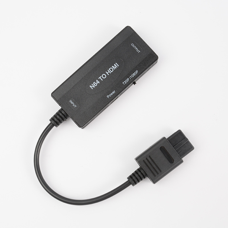 Convertor HDMI 1080P pentru N64/SNES/SFC/NGC — adaptor video pentru consola retro, interfață HDMI, ieșire 1080P, nucleu din cupru