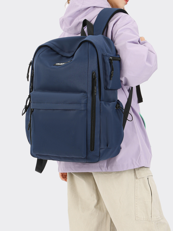 RB rucsac din nylon, unisex, cu sistem de curele Air Cushion, ultra-ușor, compatibil cu laptop de 13 inch