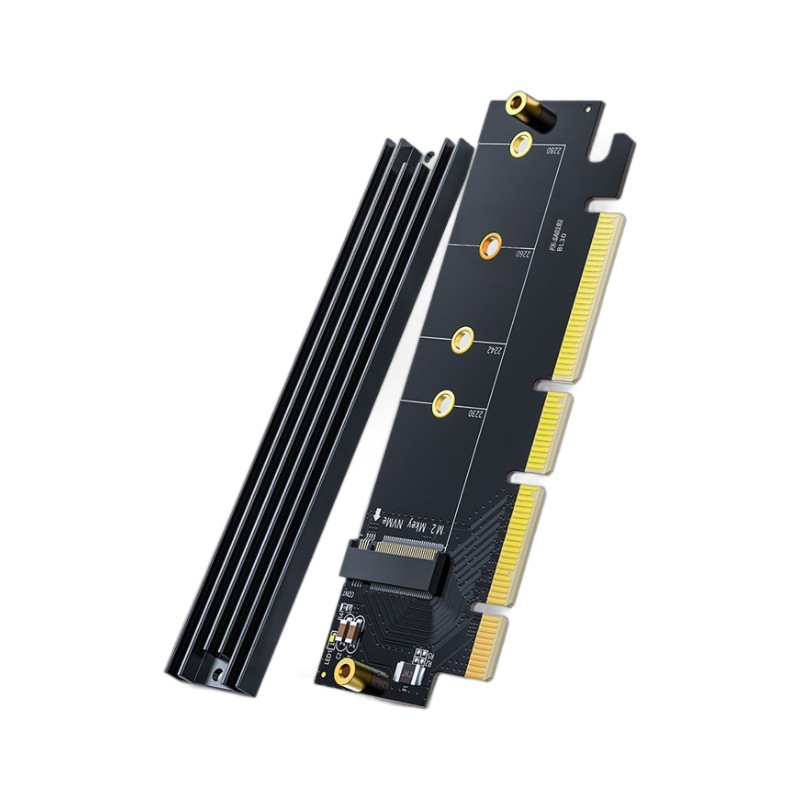 PCIe x16 na M.2 NVMe adapter kartica - Model X0094, PCIe 3.0/4.0 protokol, 6400 MB/s prijenos