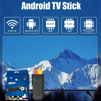 Box Android TV H3, procesor H313, 2GB RAM, 16GB stocare, ieșire 4K